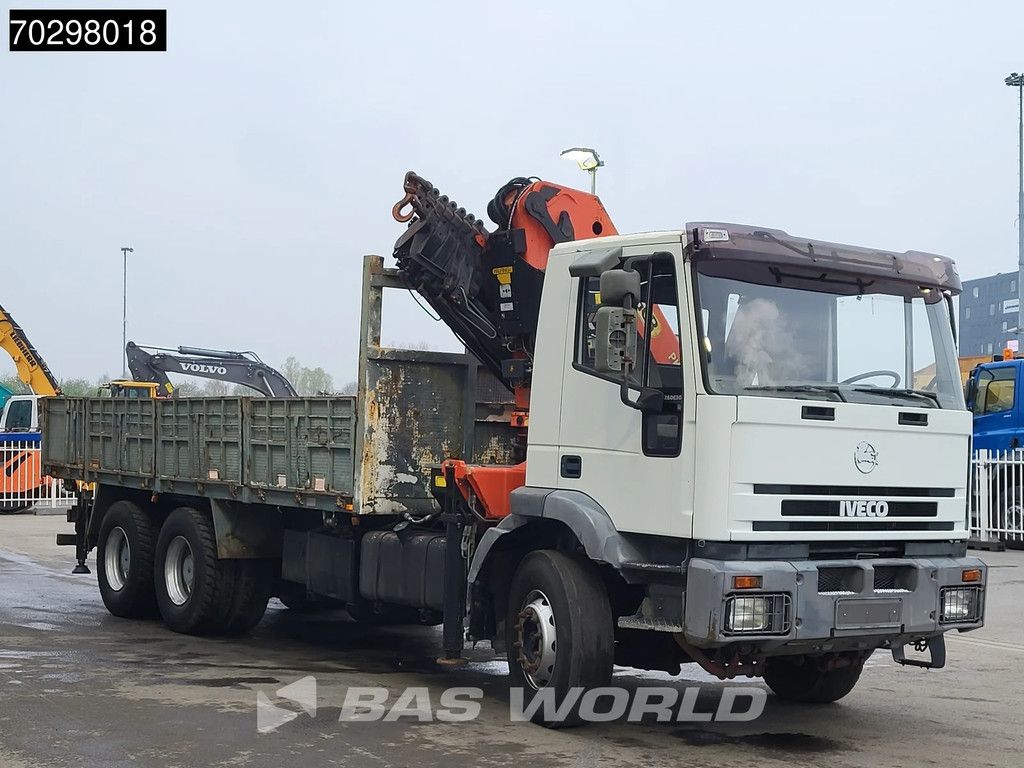 Iveco EuroTrakker 260E30H 6X4 Palfinger PK27000 E Kran crane Winch Remote control Big-Axle
