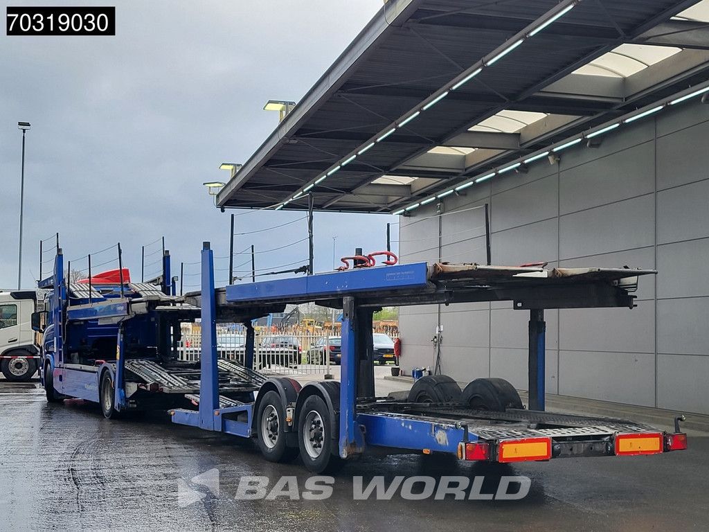 Scania P420 4X2 Kassbohrer Car transporter combi Full Air suspension Automatic Euro 3