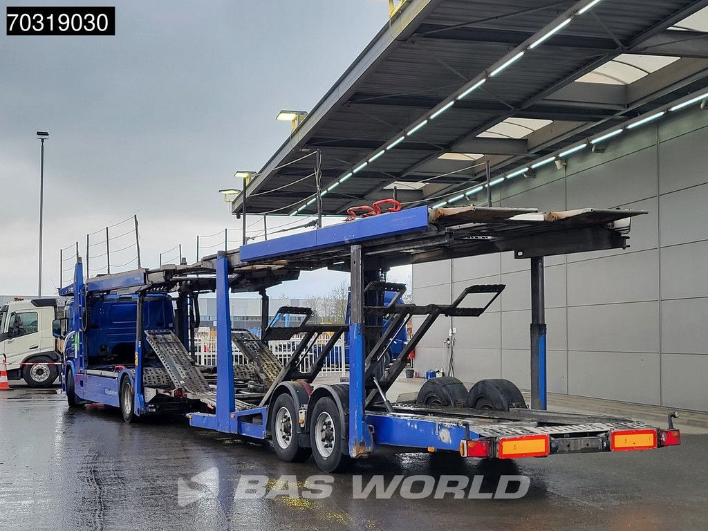 Scania P420 4X2 Kassbohrer Car transporter combi Full Air suspension Automatic Euro 3