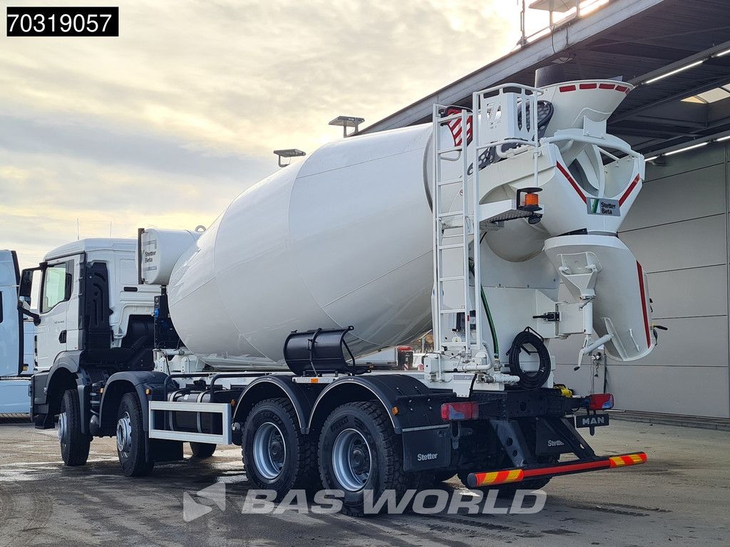 MAN TGX 41.440 8X4 NEW! 12m3 Stetter Mixer Big-Axle Steelsuspension Automatic Euro 6