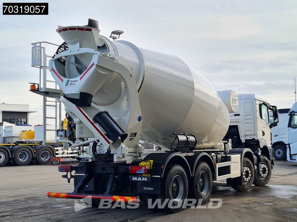 MAN TGX 41.440 8X4 NEW! 12m3 Stetter Mixer Big-Axle Steelsuspension Automatic Euro 6