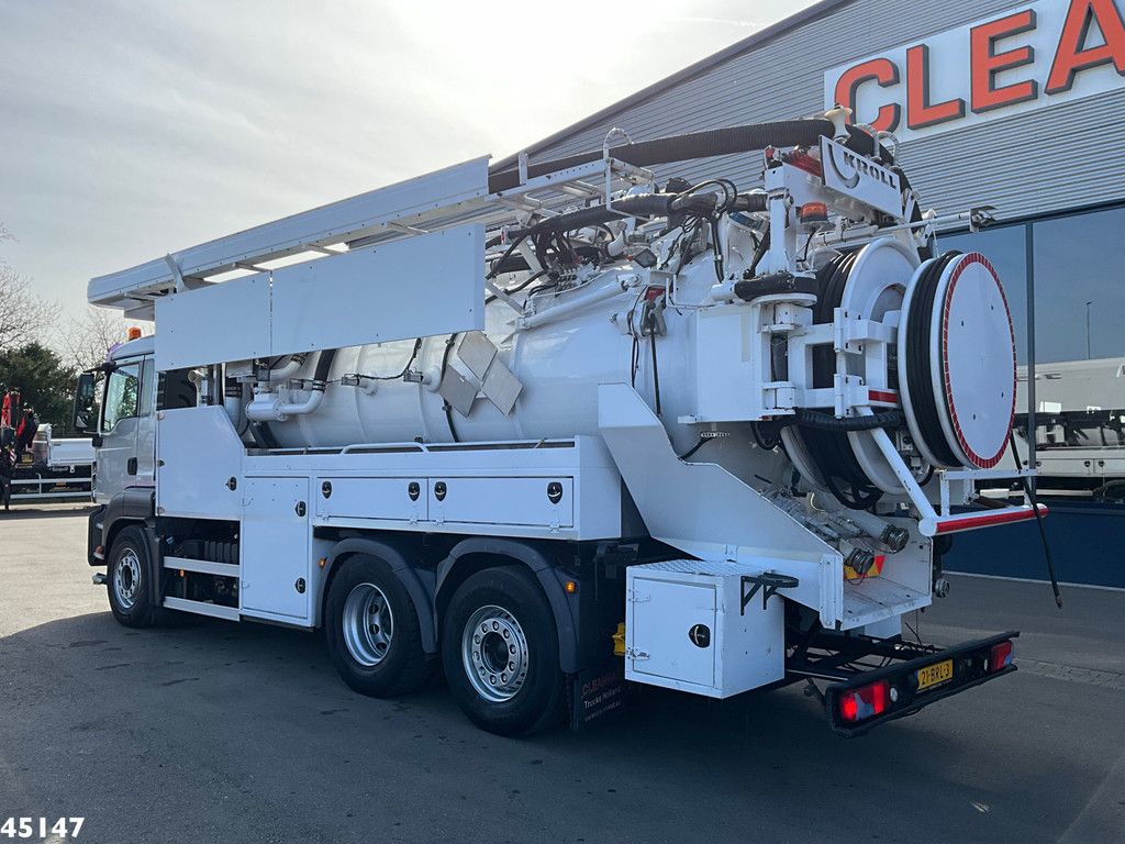 MAN TGS 26.440 Euro 6 Kroll 11m³ Riool Combi