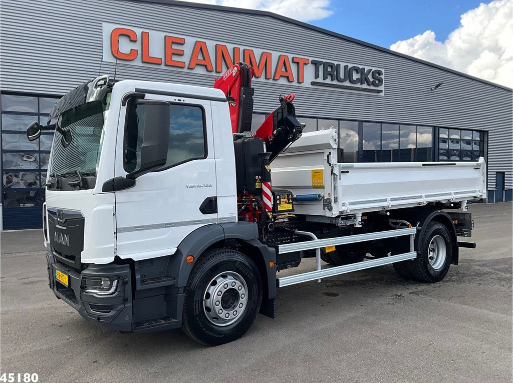 MAN TGM 18.320 Euro 6 Fassi 13 Tonmeter laadkraan NEW AND UNUSED!
