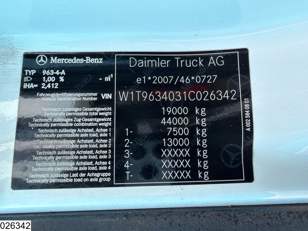 Mercedes Actros 1845 EURO 6d