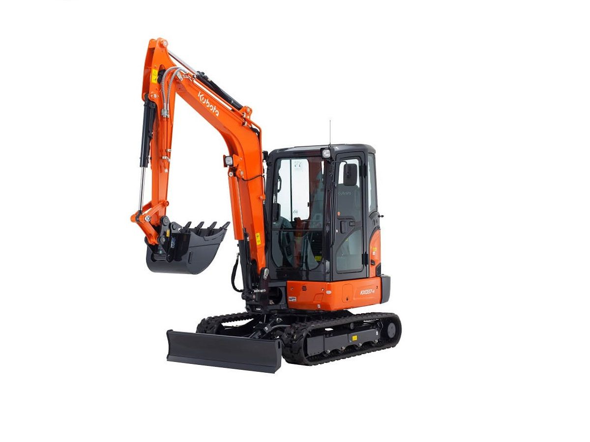 Kubota KX037-4 HI, minigraver, minikraan, BJ2026, Airco, Nieuw!