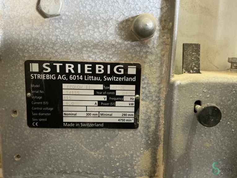 Vertikale Plattensägen Striebig Econom II 6220 2003