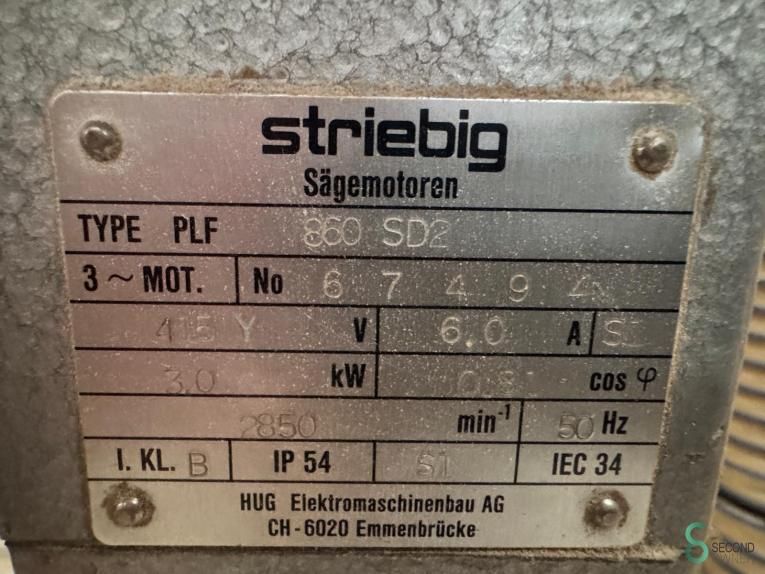 Vertikale Plattensägen Striebig Econom II 6220 2003