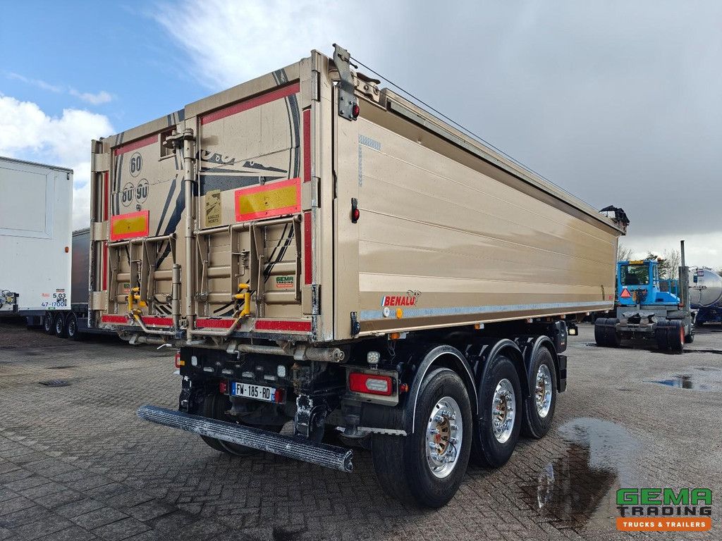Benalu C39 10C 2AB AluBox/AluChassis 28 m³ - Elektrische Plane - 3-Achser SAF Scheibenbremse - TÜV bis 12/2026