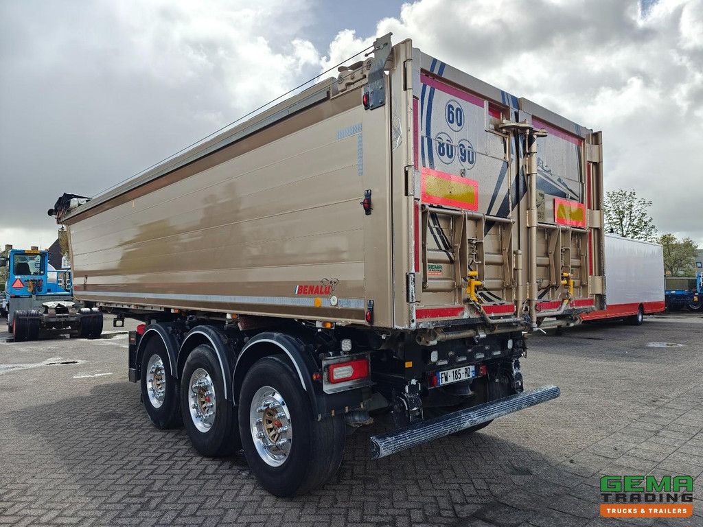 Benalu C39 10C 2AB AluBox/AluChassis 28 m³ - Elektrische Plane - 3-Achser SAF Scheibenbremse - TÜV bis 12/2026