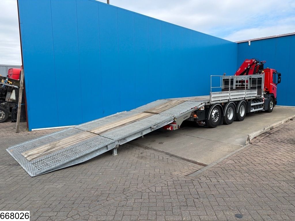 Scania G 410 6e, CNG, 8x4, Retarder, Fassi