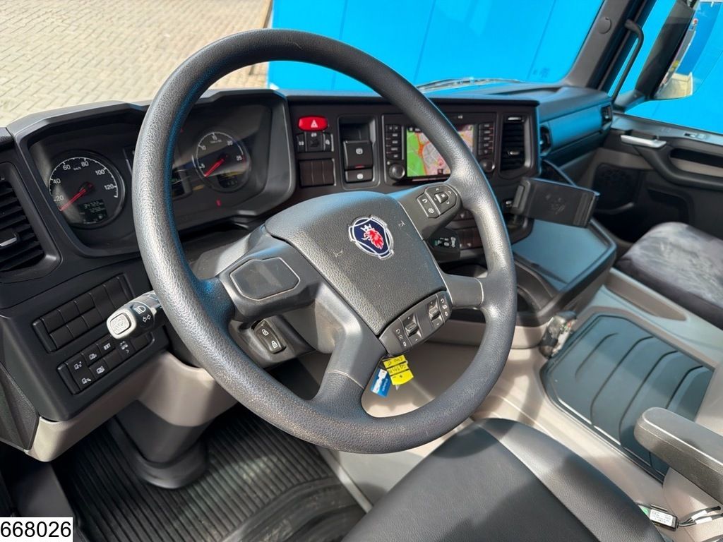 Scania G 410 6e, CNG, 8x4, Retarder, Fassi