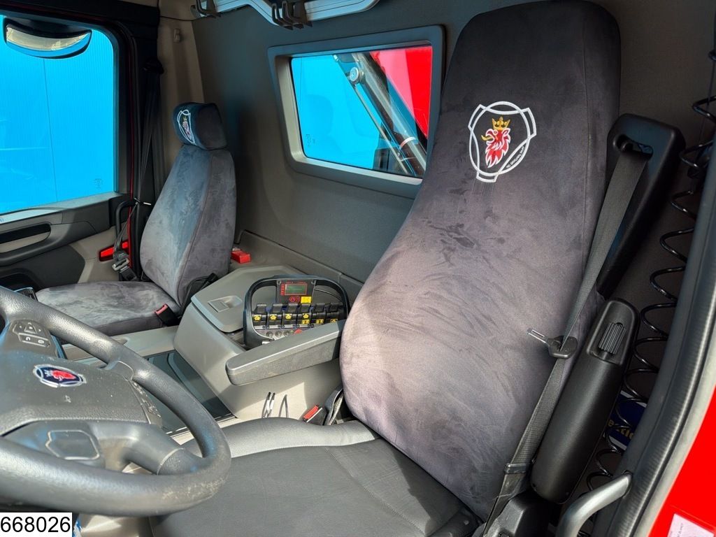 Scania G 410 6e, CNG, 8x4, Retarder, Fassi