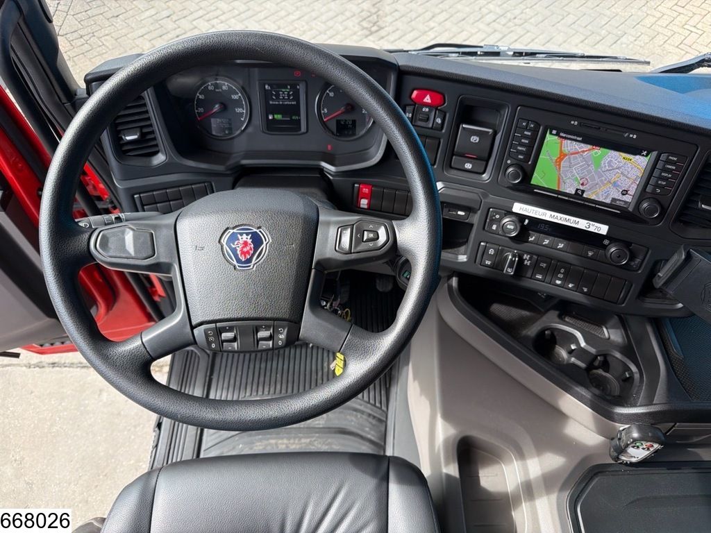 Scania G 410 6e, CNG, 8x4, Retarder, Fassi