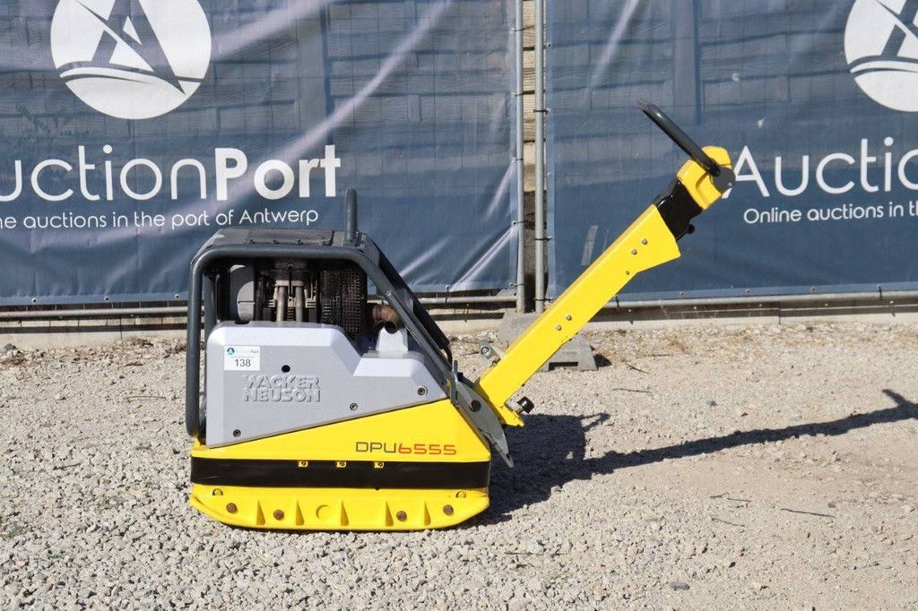 Vibratory Plate Wacker Neuson DPU6555 Diesel 2015