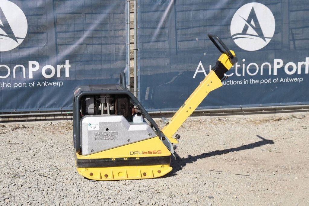 Vibratory Plate Wacker Neuson DPU 6555 Diesel 2015