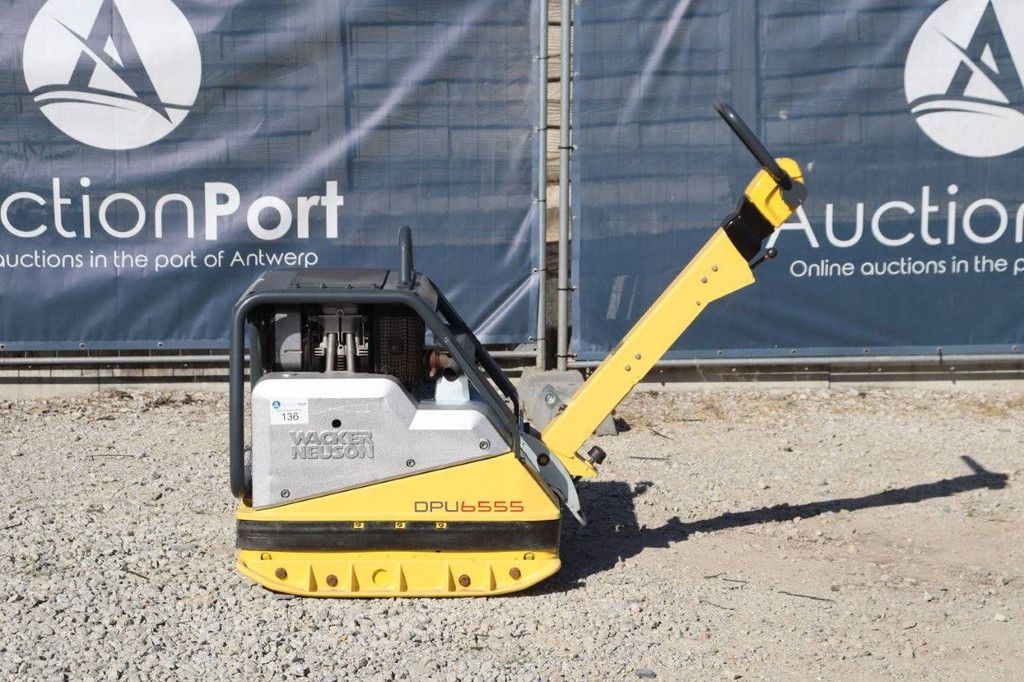 Vibratory Plate Wacker Neuson DPU 6555 Diesel 2015