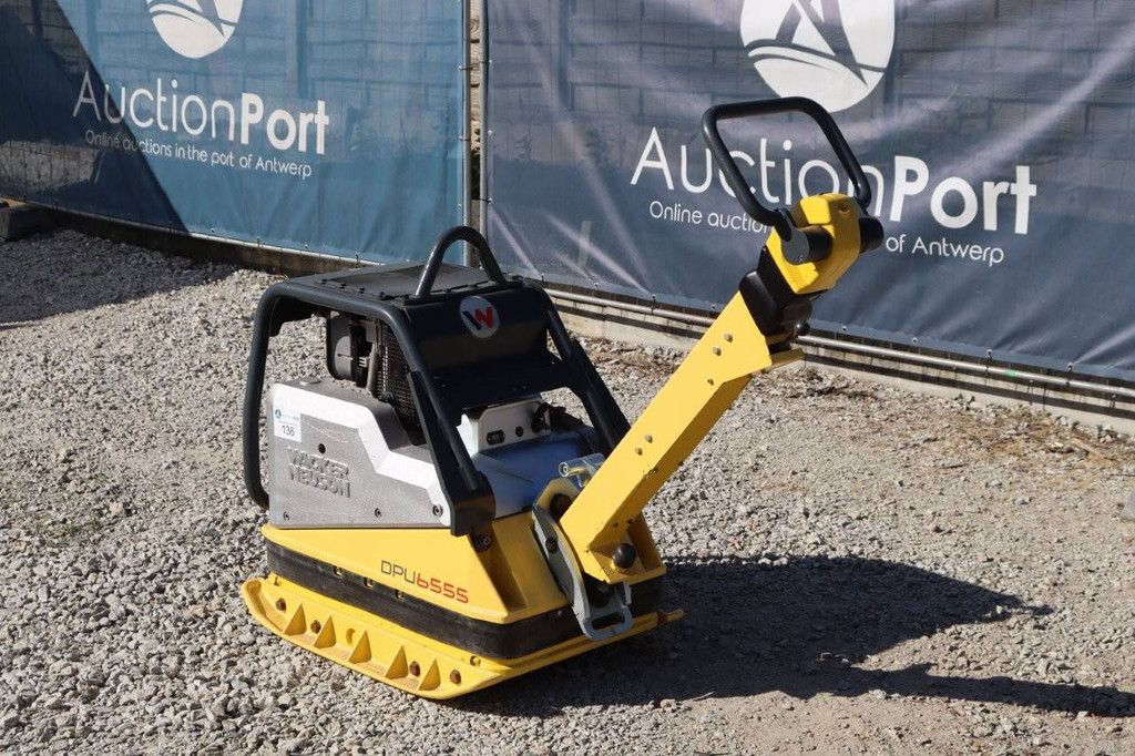 Vibratory Plate Wacker Neuson DPU 6555 Diesel 2015