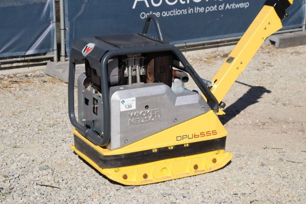 Vibratory Plate Wacker Neuson DPU 6555 Diesel 2015