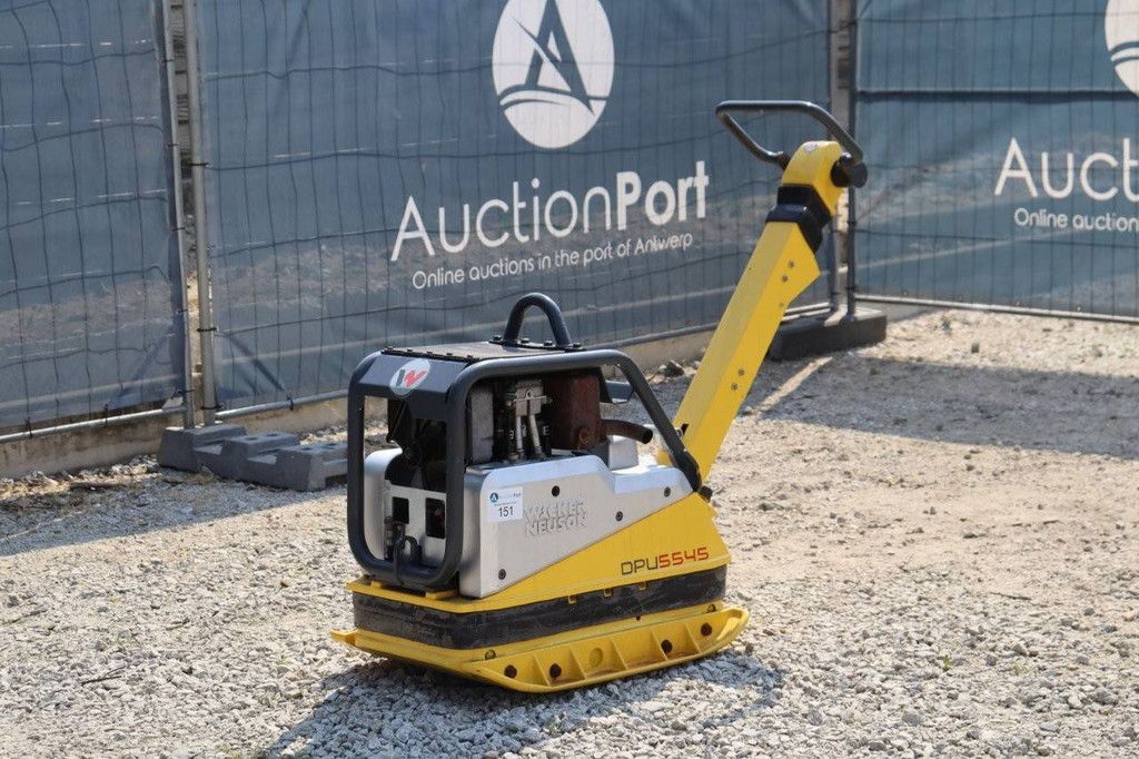 Vibratory plate Wacker Neuson DPU5545 Diesel 2016