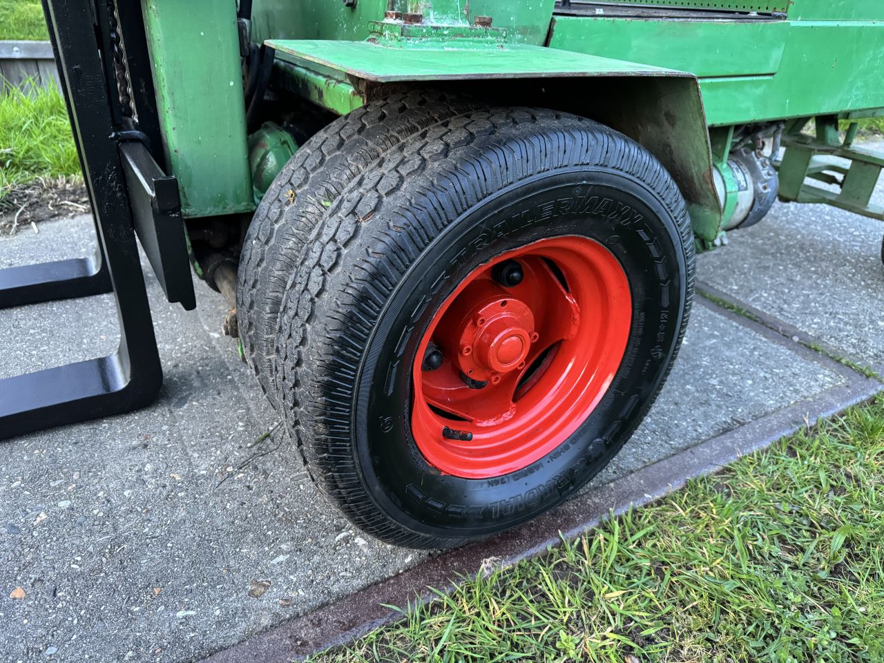 Prins elektrische ruwterrein heftruck + NIEUW ACCUPAKKET !