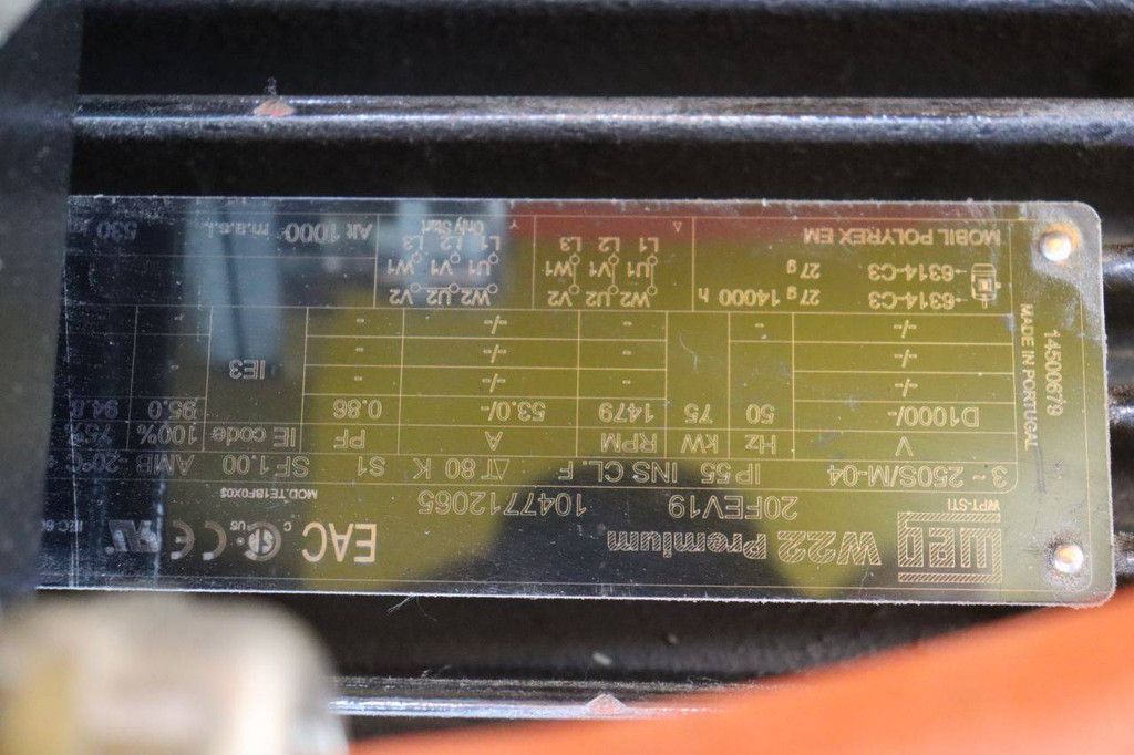 Remco M135K-V3 elektrischer Kompressor 75 kW, Baujahr 2020