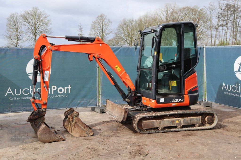 Crawler excavator Kubota U27-4 Diesel 2016