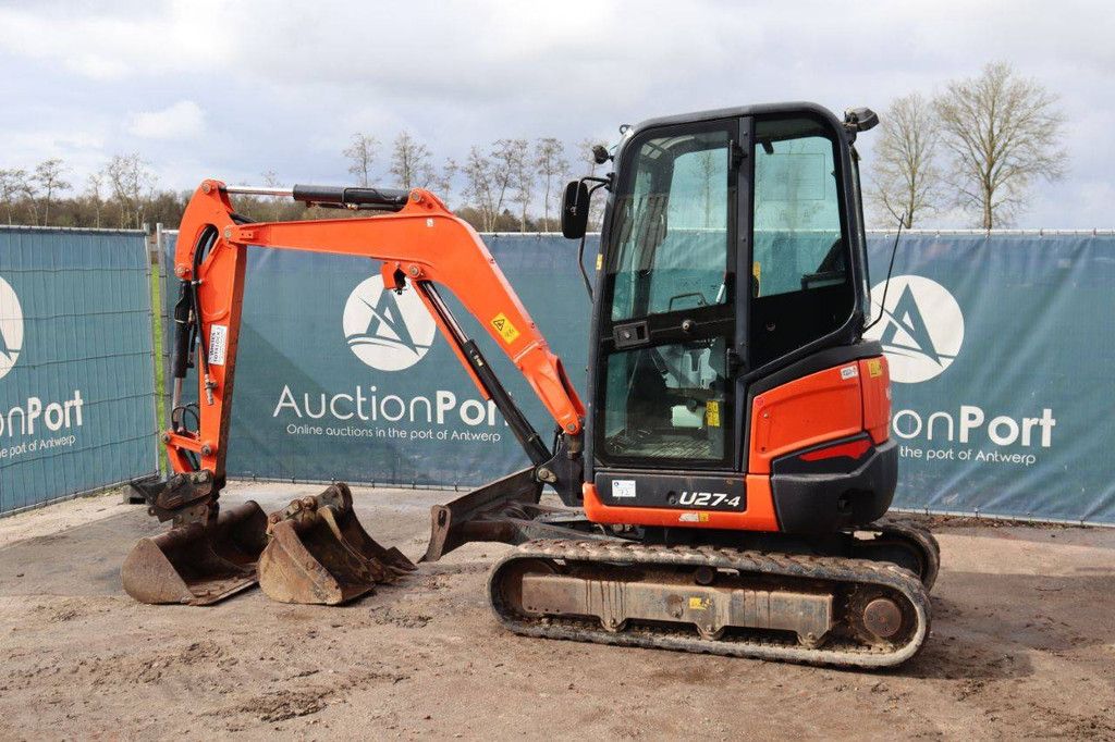 Crawler excavator Kubota U27-4 Diesel 2016
