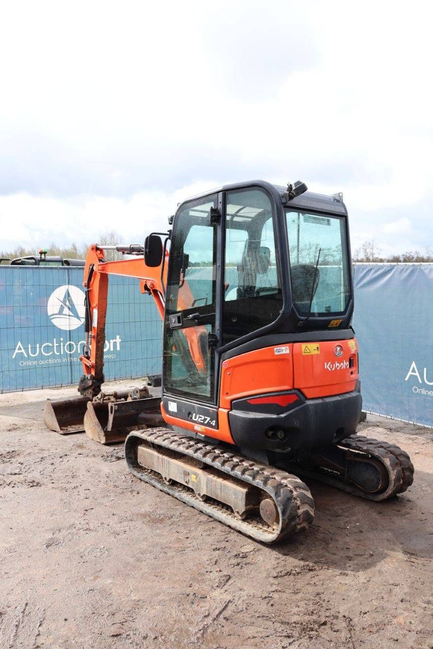 Crawler excavator Kubota U27-4 Diesel 2016