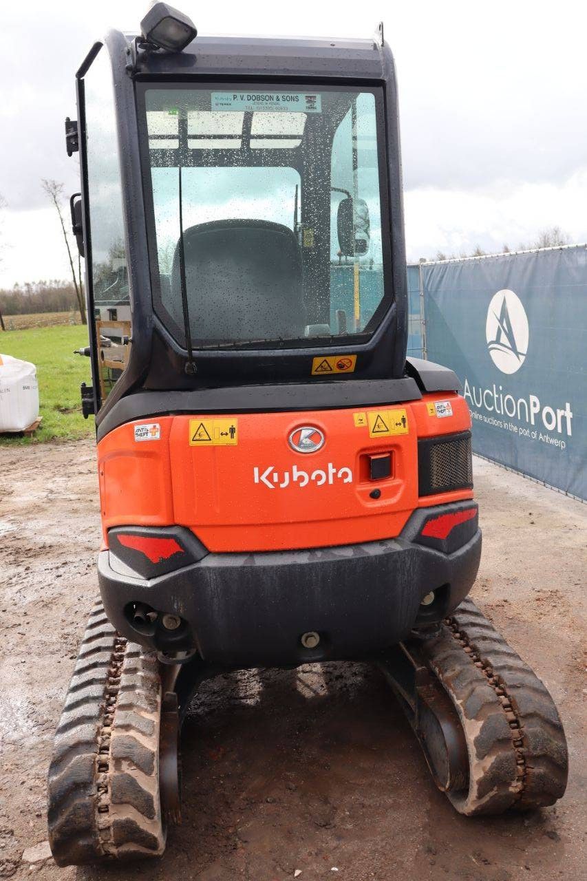 Crawler excavator Kubota U27-4 Diesel 2016