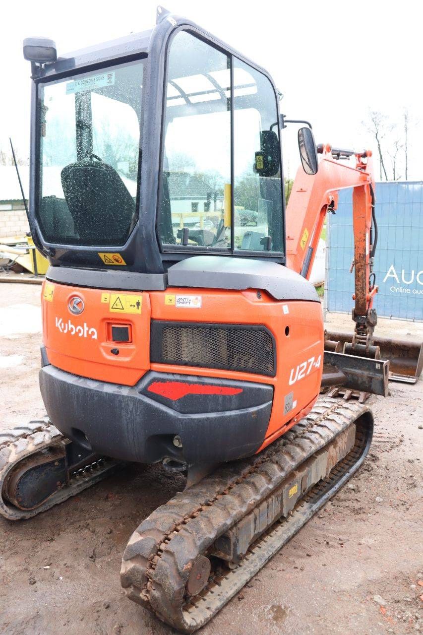 Crawler excavator Kubota U27-4 Diesel 2016