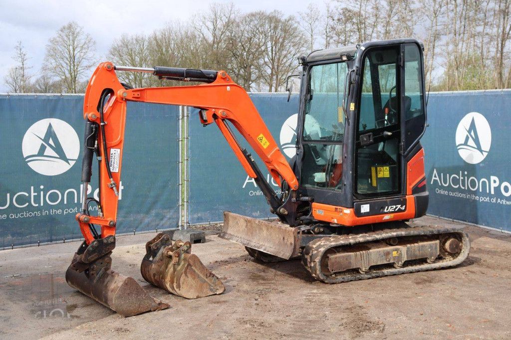 Crawler excavator Kubota U27-4 Diesel 2016