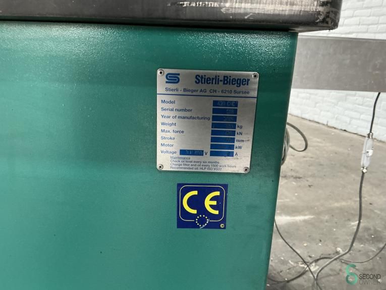 Strip bending machines Stierli-Bieger 420 NC 2015