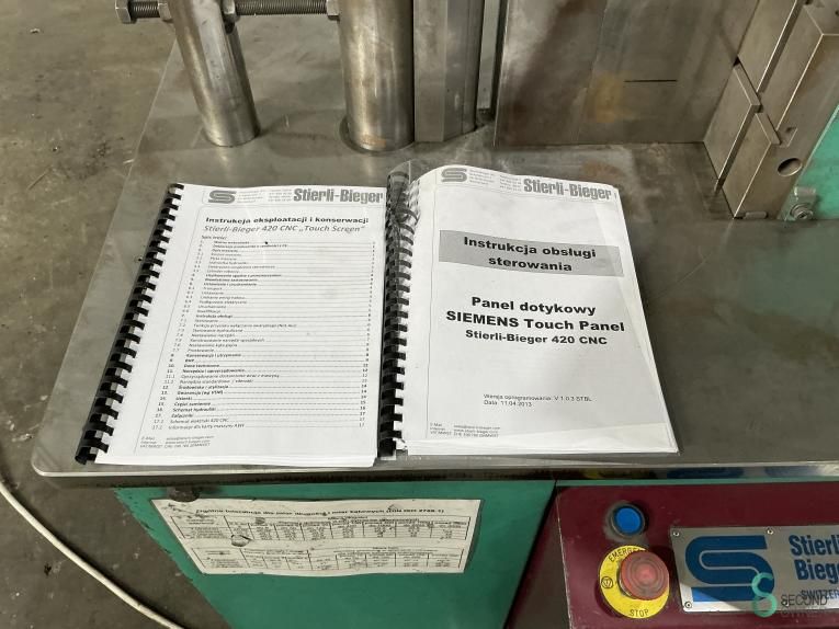 Strip bending machines Stierli-Bieger 420 NC 2015
