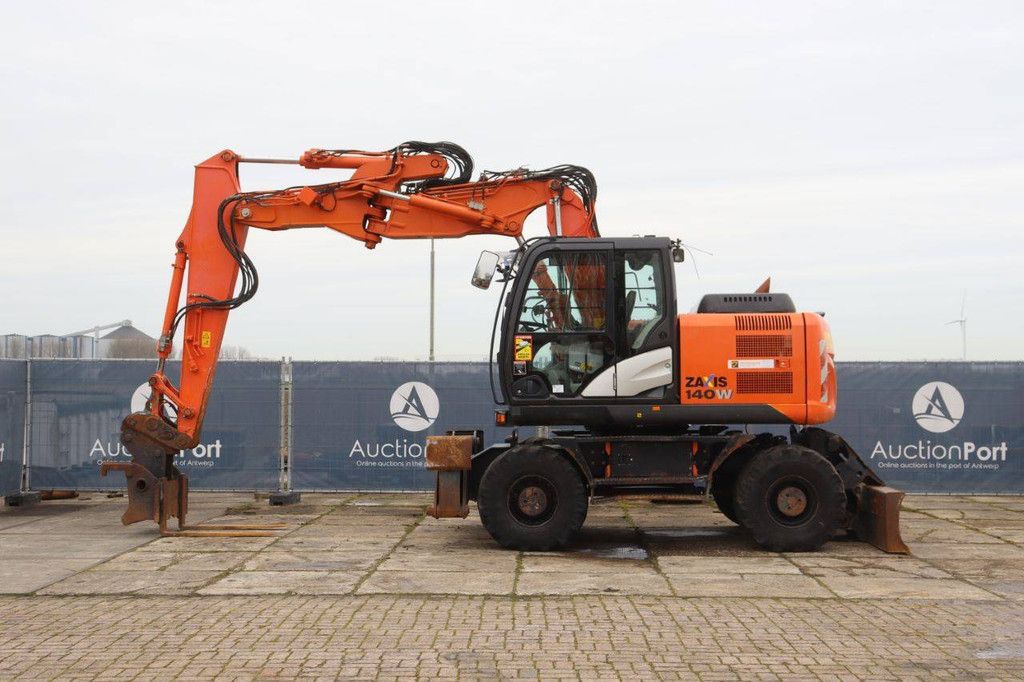 Wheel excavator Hitachi ZX140W-5B Diesel 2016