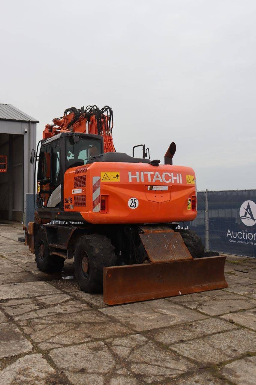 Wheel excavator Hitachi ZX140W-5B Diesel 2016