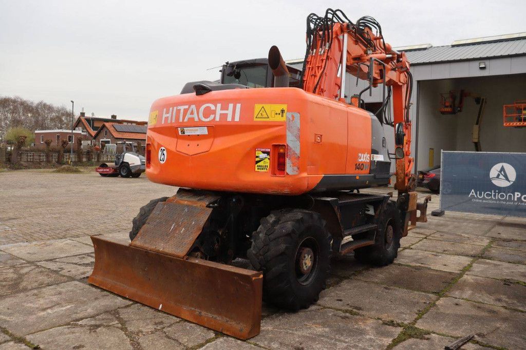 Wheel excavator Hitachi ZX140W-5B Diesel 2016