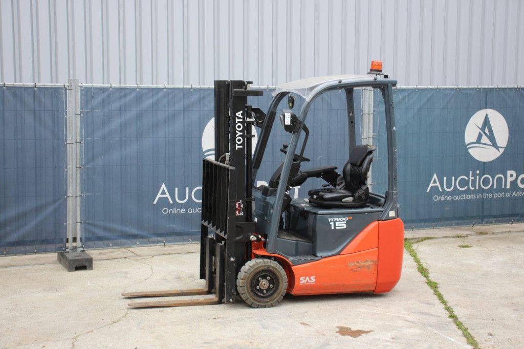 Toyota 8FBE15T Elektrogabelstapler 1500 kg 2018