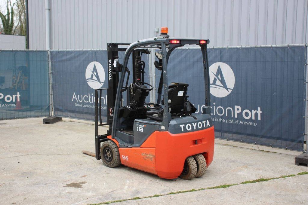 Toyota 8FBE15T Elektrogabelstapler 1500 kg 2018