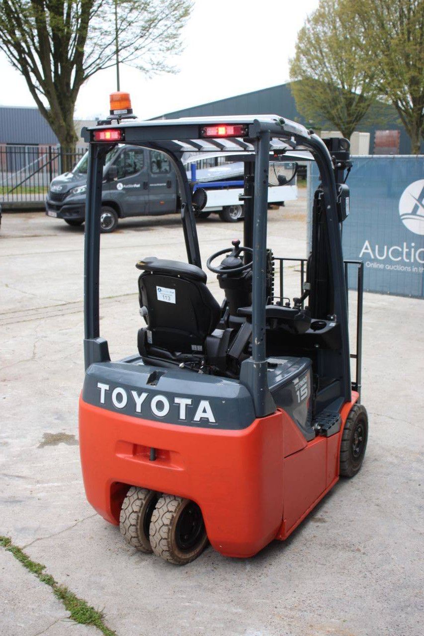 Toyota 8FBE15T Elektrogabelstapler 1500 kg 2018