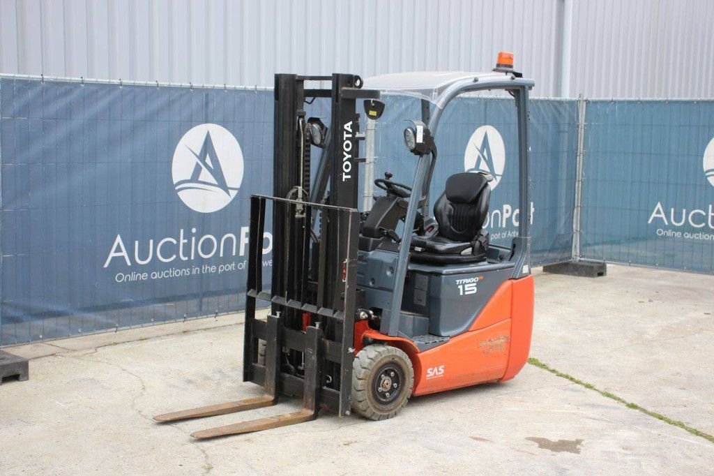 Toyota 8FBE15T Elektrogabelstapler 1500 kg 2018