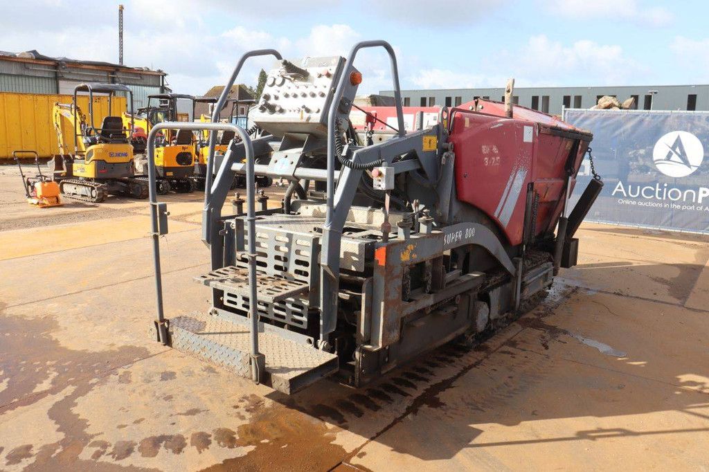 Vogele Super 800 Diesel Asphalt Spreader 45kW 2010