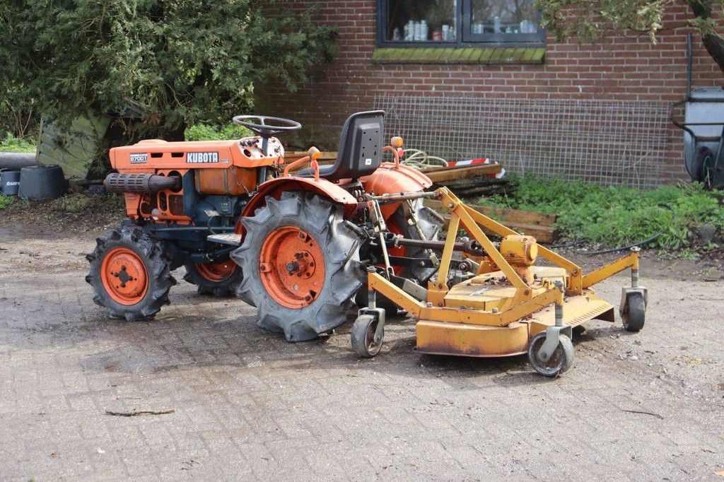 Mini tractor Kubota B7001 Diesel 13hp with lawn mower
