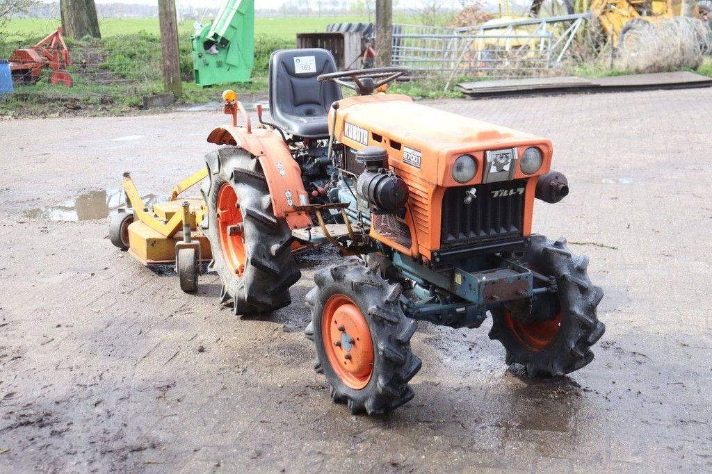Mini tractor Kubota B7001 Diesel 13hp with lawn mower