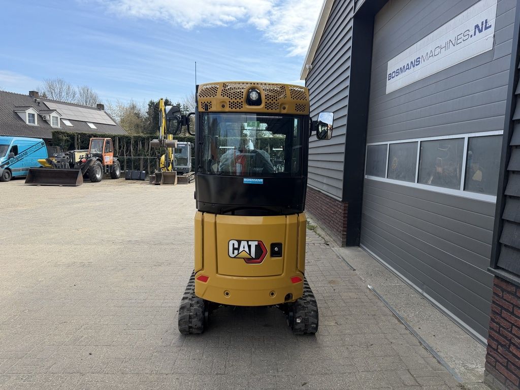 Caterpillar 301.6 minigraver 1925 kg NIEUW sloop / sorteer functie €480 LEASE