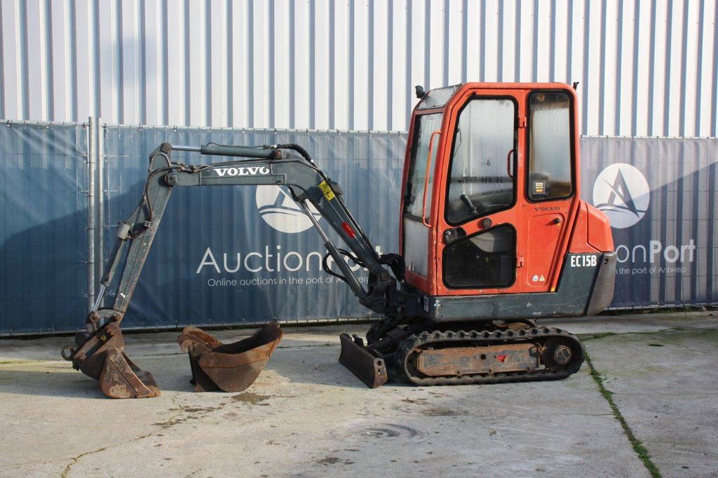 Minibagger Volvo EC15B XTV Diesel 11kW 2006