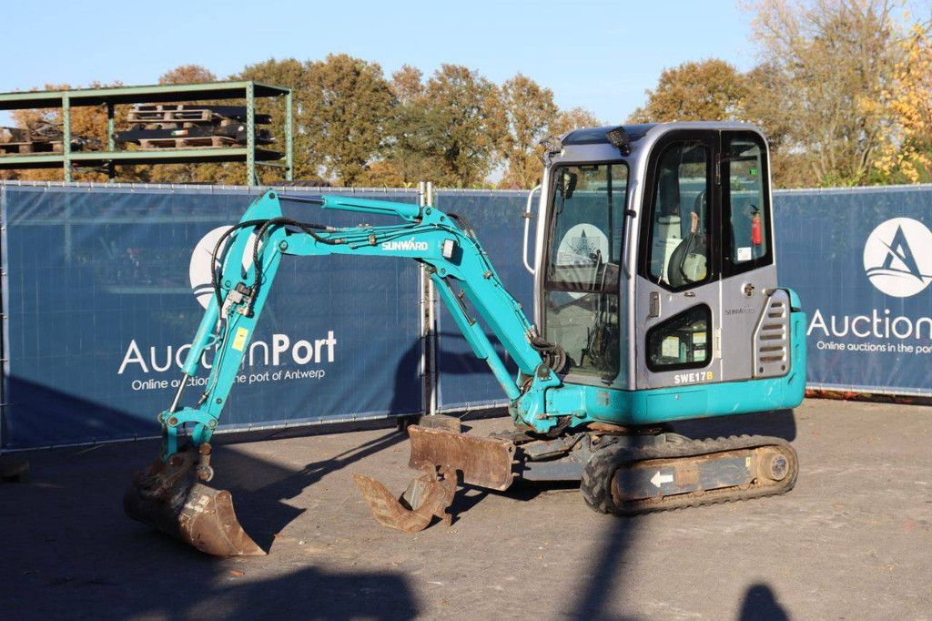 Mini excavator Sunward SWE17B Diesel 2018