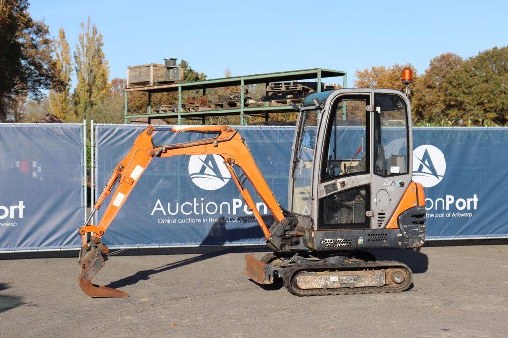 Mini excavator Hitachi ZX18 CLR Diesel 2009