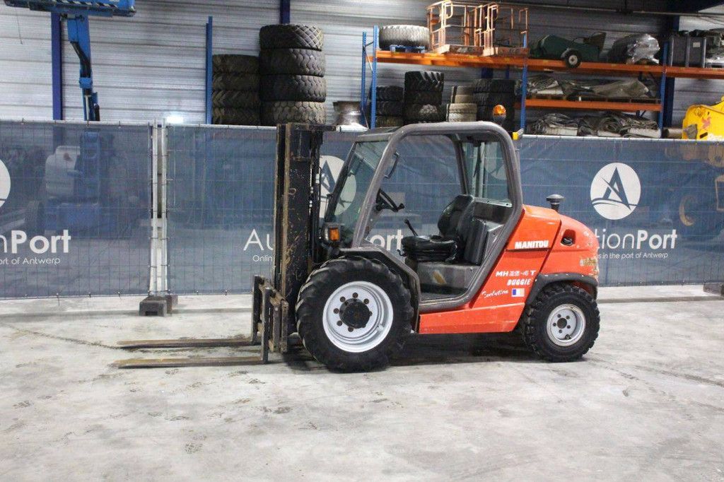 Rough-terrain forklift Manitou MH 25-4 Diesel 2500kg 3.7m 2008