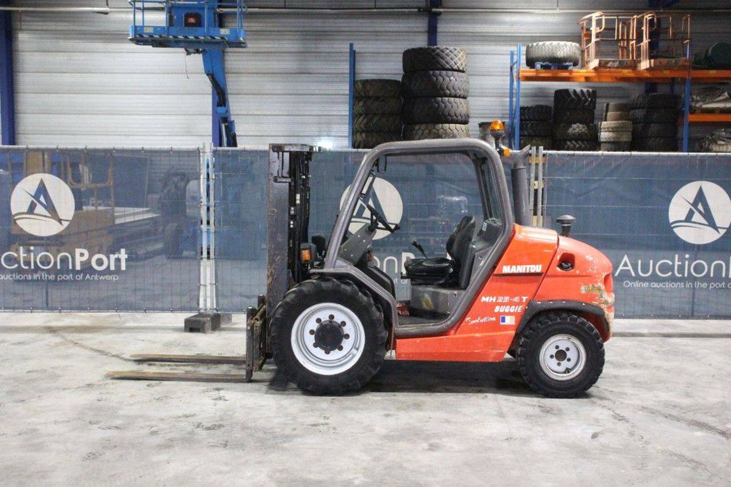 Rough-terrain forklift Manitou MH 25-4 Diesel 2500kg 3.7m 2008