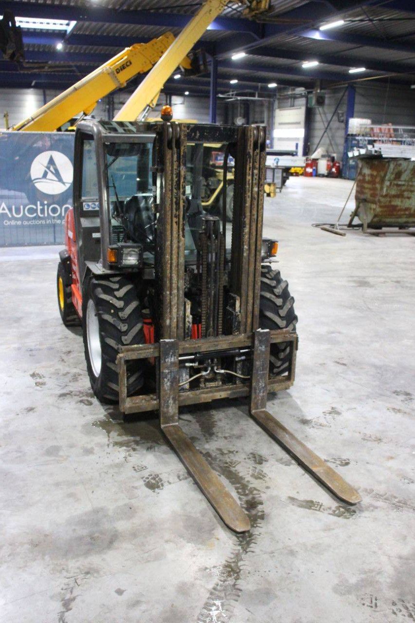 Rough-terrain forklift Manitou MH 25-4 Diesel 2500kg 3.7m 2008